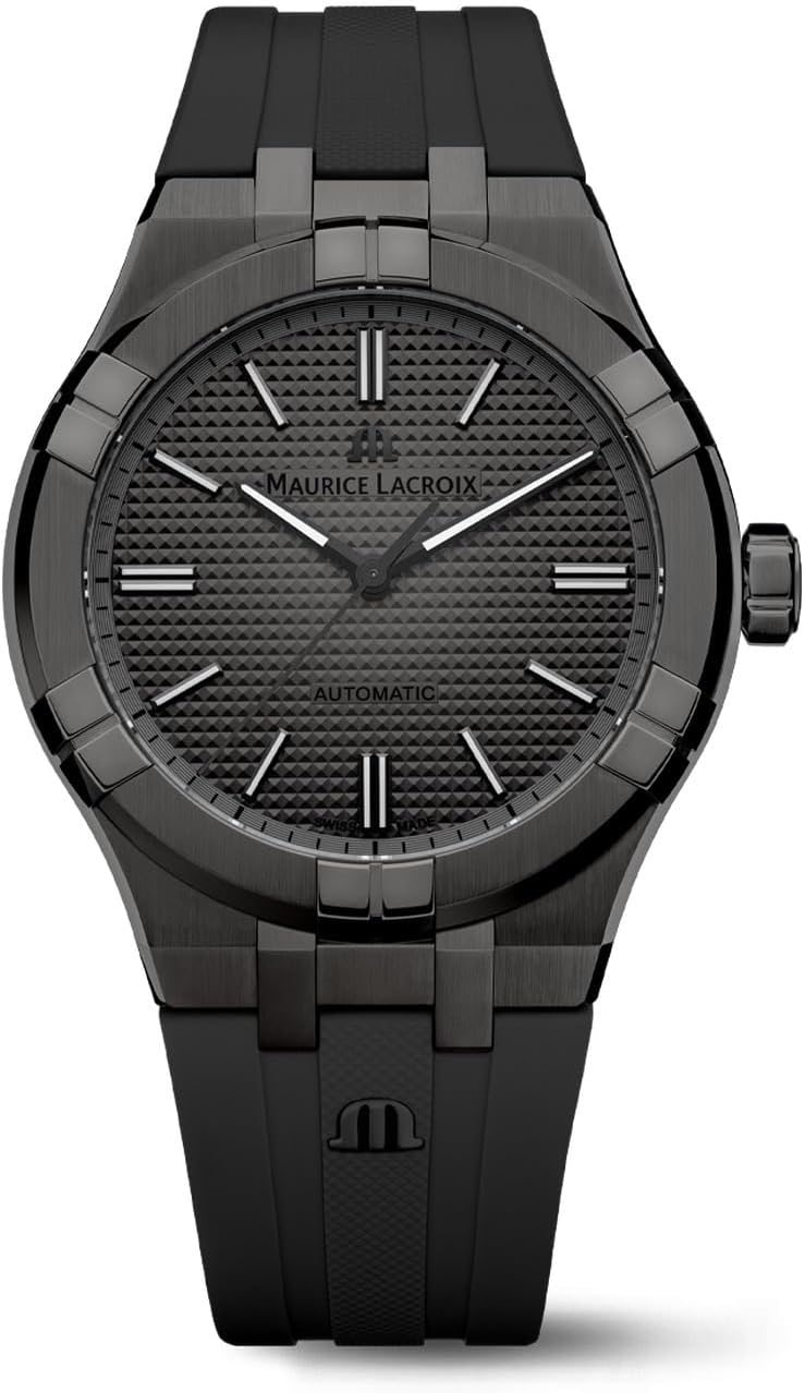 Maurice Lacroix AIKON自動巻き腕時計 ブラック AIKON AUTOMATIC DATE 42MM - AIKON collection - E. Asia